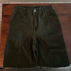 Dark Green Cargo Pants